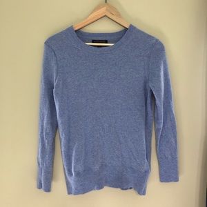 Banana Republic ice blue sweater.